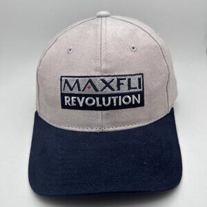 Vintage Maxfli Revolution Golf Cap Hat Adjustable Seize Power Take Control